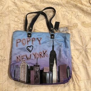 Coach poppy New York Tote Bag